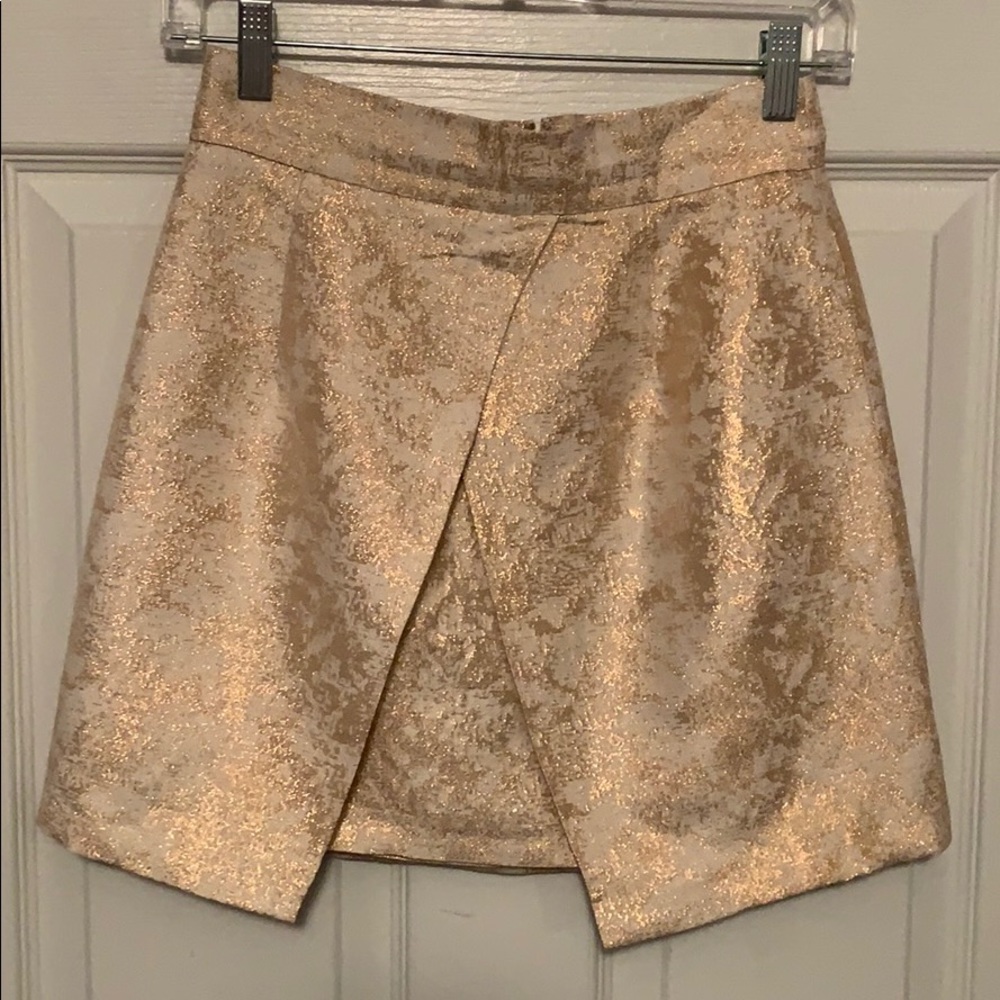 Cameo Cream and Gold Skirt